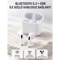 Tws Kablosuz Bluetooth Kulaklık 3 Saat Müzik 4 Saat Konuşma Şarj Kutulu