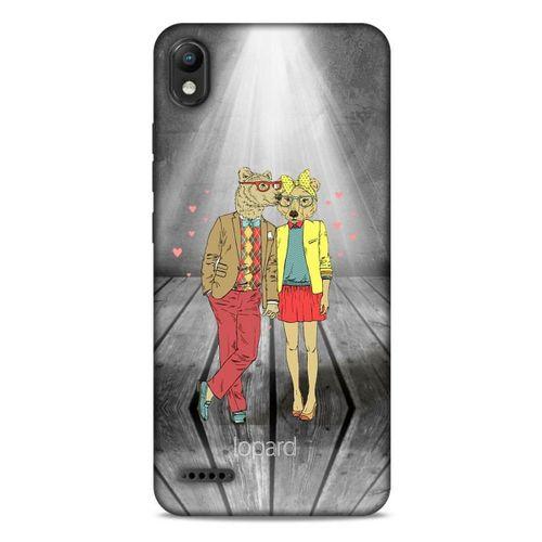 LG K20 2019 Kılıf FunnyMaX (35) Fit Design Kılıf Gri