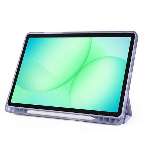 Galaxy Tab A11 Plus Kılıf Zore Tri Folding Kalem Bölmeli Standlı Kılıf