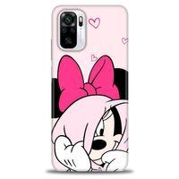Xiaomi Poco M5s Kılıf HD Baskılı Kılıf - Pink + Tam Ekran Koruyucu