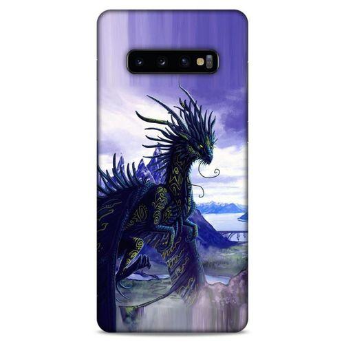 Samsung Galaxy S10 Plus Kılıf Dragons (37) Silicone Cover Ejderha Meyvesi