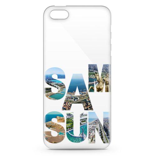 Apple iPhone SE Kılıf Samsun Gezi Arka Kapak Koruma Desenli Full Koruyucu