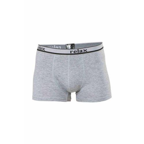Relax Pamuklu Esnek Erkek Boxer Gri - 1268A