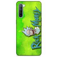Oppo Reno 3 Uyumlu Kılıf Rick And Morty (12) Koruyucu Silikon Space Cruiser / Car