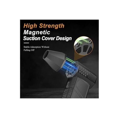 Turbo Jet 130000rpm Şarjlı Turbo Jet Şiddetli Fan Güçlü Hava Üfleyici Araç Süpürgesi 4000 Mah 52m/sec