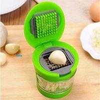 Zhltools 2 Farklı Bıçaklı Hazneli Kapaklı Pratik Sarımsak Soğan Rendesi