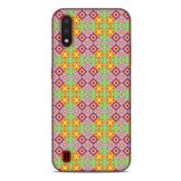Ethnic Culture (87) Samsung Galaxy A01 Kılıf Silikon Kapak Desenli
