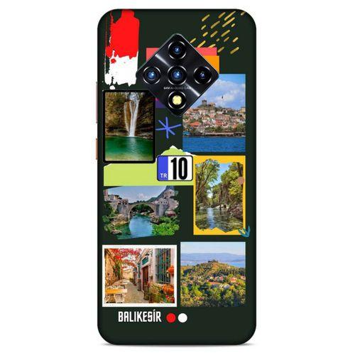 Lopard İnfinix Zero 8 Uyumlu Kılıf Şehirli ※ (10) Balıkesir Full Koruma Kılıfı