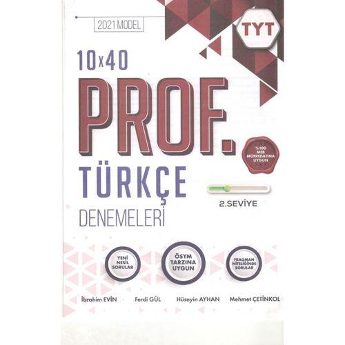 2021 Model 10x40 PROF Türkçe Denemeleri 2.Seviye Fragman Yayınları