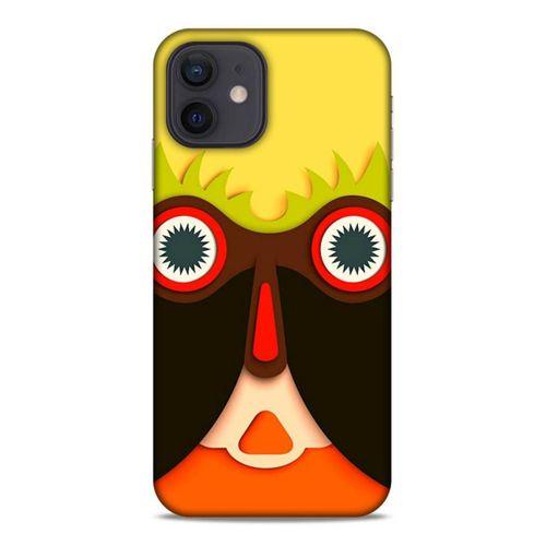 Lopard Apple iPhone 12 Uyumlu Kılıf Soyut Sanat (4) Desenli Koruma Kılıfı