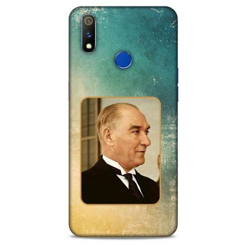 Casper Via S1 Kılıf Atatürk (27) Tasarımlı Kılıf Sarı Yeşil