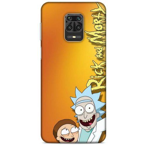 Xiaomi Redmi Note 9 Pro Uyumlu Kılıf Rick And Morty (15) Antişok Kılıf Harry Herpson