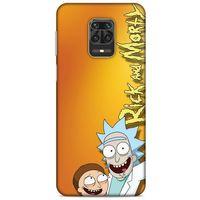 Xiaomi Redmi Note 9 Pro Uyumlu Kılıf Rick And Morty (15) Antişok Kılıf Harry Herpson