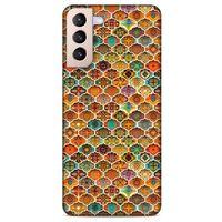 Lopard Samsung Galaxy S21 Plus Uyumlu Kılıf Ethnic Culture (61) Tam Koruma