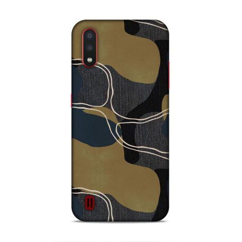 Samsung Galaxy A01 Uyumlu Kılıf Romans (46) Core Armor Kılıf Gold