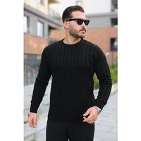 Erkek örgü Desen Bisiklet Yaka Kazak