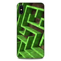 Lopard Apple iPhone XS Max Uyumlu Kılıf PiXel (6) Silikon Kılıf Craft