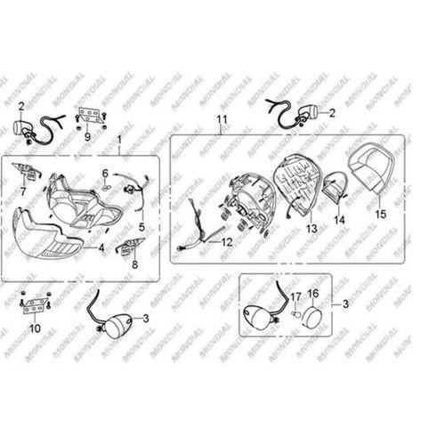 MONDİAL Sfc Stop Led Plaka Orj