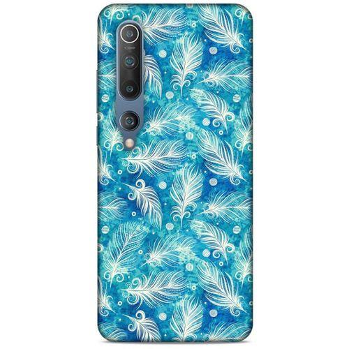 Xiaomi Mi 10 Kılıf Desenli Özel Seri Tüyler (42) Rugged Armor Kılıf