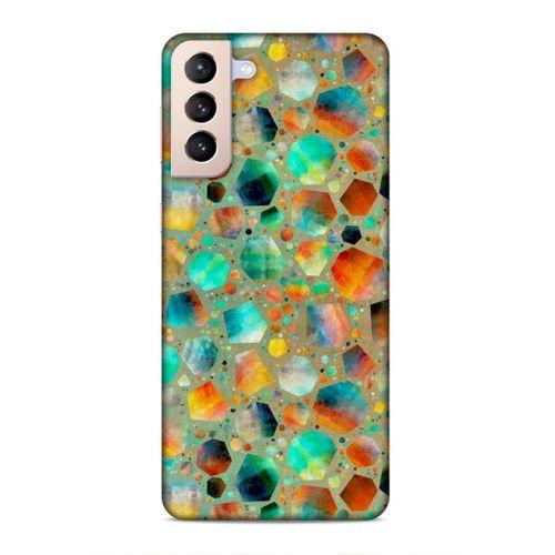 Samsung Galaxy S21 Plus Uyumlu Kılıf Utopia (26) Tpu Silikon Kılıf Su Yeşili