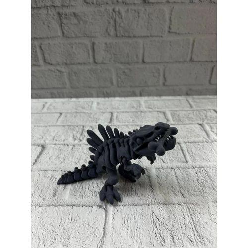 Eklemli Hareketli Dinazor Figürü Siyah – Dekoratif Masa Üstü Oyuncak