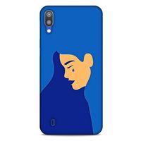 Samsung Galaxy M10 Kılıf Depresyon (2) Kabı Turuncu Sarı