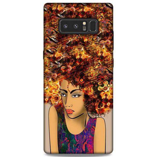 Lopard Samsung Galaxy Note 8 Uyumlu Kılıf Sürreal Yüzler ♀ (15) Antişok Kılıf Baskılı