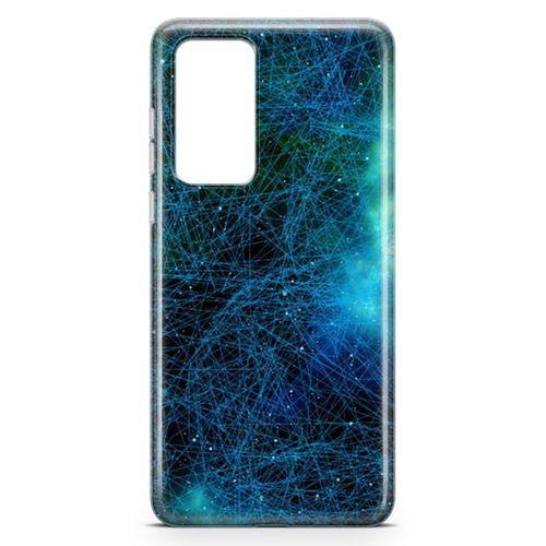 Huawei P40 Kılıf Internet Galaxy Arka Kapak Koruma Desenli Full Koruyucu