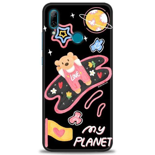 Huawei P Smart 2019 Kılıf HD Baskılı Kılıf - My Planet + Tam Ekran Koruyucu
