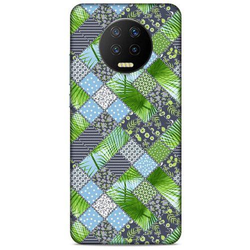 Lopard İnfinix Note 7 Uyumlu Kılıf Botanix (87) Silicone Cover