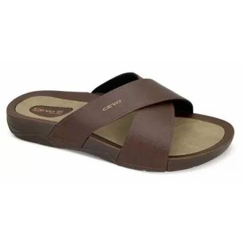 Ceyo 9877ı Kahve Ortopedik Erkek Terlik