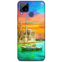 Cityx (36) Oppo Realme C15 Kılıf Silikon Kapak Desenli