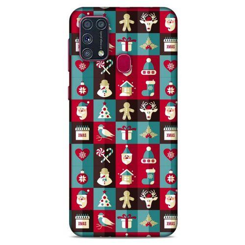 Yılbaşı Süsleri 17 Samsung Galaxy M31 Kılıf Silikon Kapak