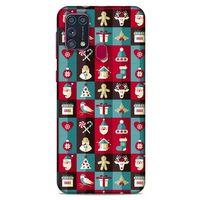 Yılbaşı Süsleri 17 Samsung Galaxy M31 Kılıf Silikon Kapak