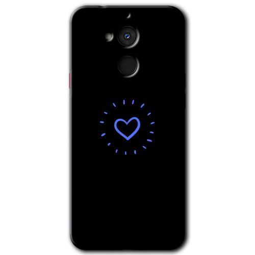 GM 8 Kılıf HD Desen Baskılı Arka Kapak - Heart Strokes + Kırılmaz Cam