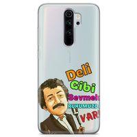 Xiaomi Redmi Note 8 Pro Kılıf Caps Müslüm Gürses Arka Kapak Koruma Desenli Full Koruyucu