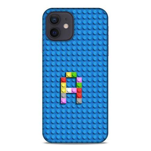 Lopard Apple iPhone 12 Uyumlu Kılıf BloX (11) Tam Koruma A Harfi