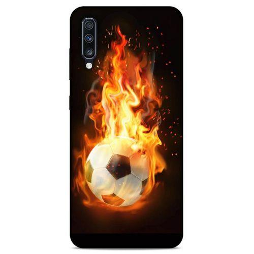Lopard Samsung Galaxy A70s Uyumlu Kılıf FireX (36) Glitter Kılıf Futbol Topu