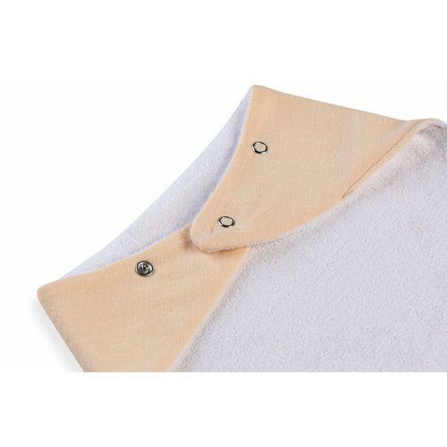 Silikon Diş Kaşıyıcılı Müslin Önlük 736 Somon