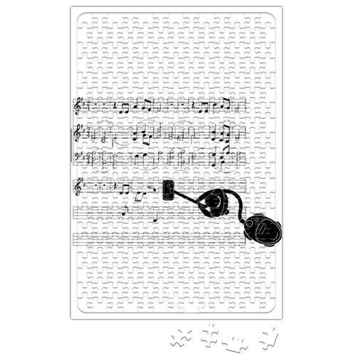 Notalı Müzik Notalar Komik Puzzle 240 Parça Yapboz