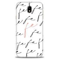 Samsung Galaxy J7 Pro / J730 Kılıf HD Baskılı Kılıf - Fe + Tam Ekran Koruyucu