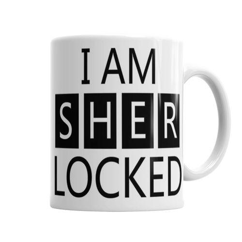 İ Am Sherlocked Sherlock Holmes Kupa Bardak Porselen