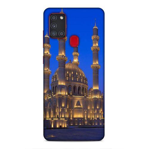 Samsung Galaxy A21s Uyumlu Kılıf Azarbaijan (20) Koruyucu Kılıf Bibiheybet Camii Bakü