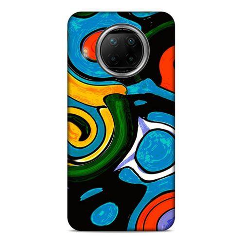 Lopard Xiaomi Redmi Note 9 Pro 5G Uyumlu Kılıf Soyut Sanat (24) Desenli Darbe Emici Kılıf