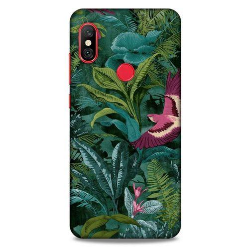 Xiaomi Redmi Note 6 Pro Uyumlu Kılıf Yeşil Delisi (30) Silicone Case Cami Yeşili
