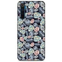 Oppo Realme 6 Pro Kılıf Baskılı Özel Seri Taşlı (14) Lansman Kılıf