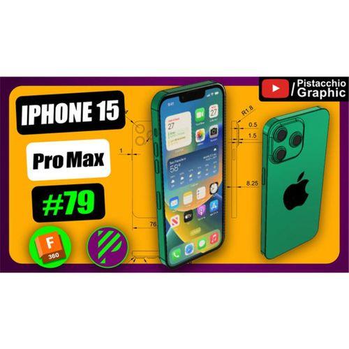 79 IPhone 15 Pro Max Fusion Pistacchio Graphic (Bu ürün Sadece Plastik parçadır - Almadan Önce Soru Sorabilirsiniz)