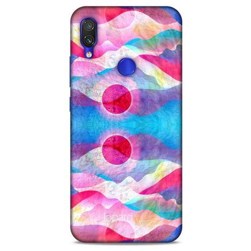 Xiaomi Redmi Note 7 Kılıf Pastel Renkler (20) Koruyucu Kılıf Fuşya Mavi