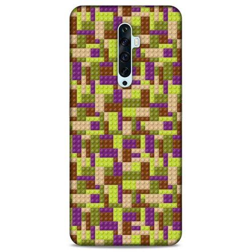 Lopard Oppo Reno 2z Uyumlu Kılıf BloX (50) Shockproof Kılıf Kahve Yeşil