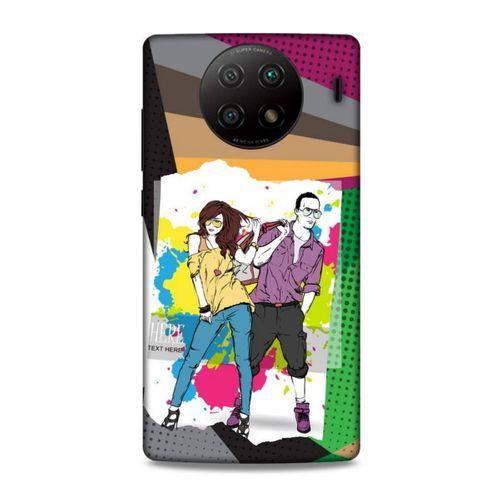 Lopard Xiaomi Redmi Note 9 5g Uyumlu Kılıf Sokak Modası (80) Silicone Case